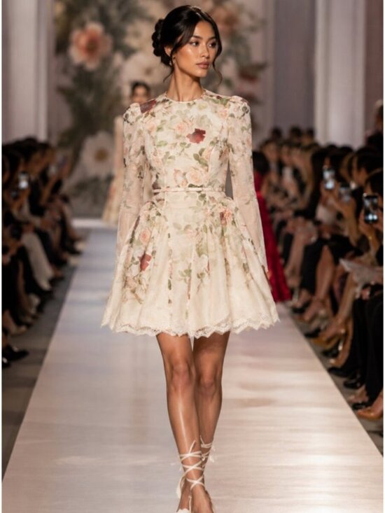 Zimmermann Dresses & Skirts - Zimmermann Hypnotic floral linen and silk minidress (New With Tags)